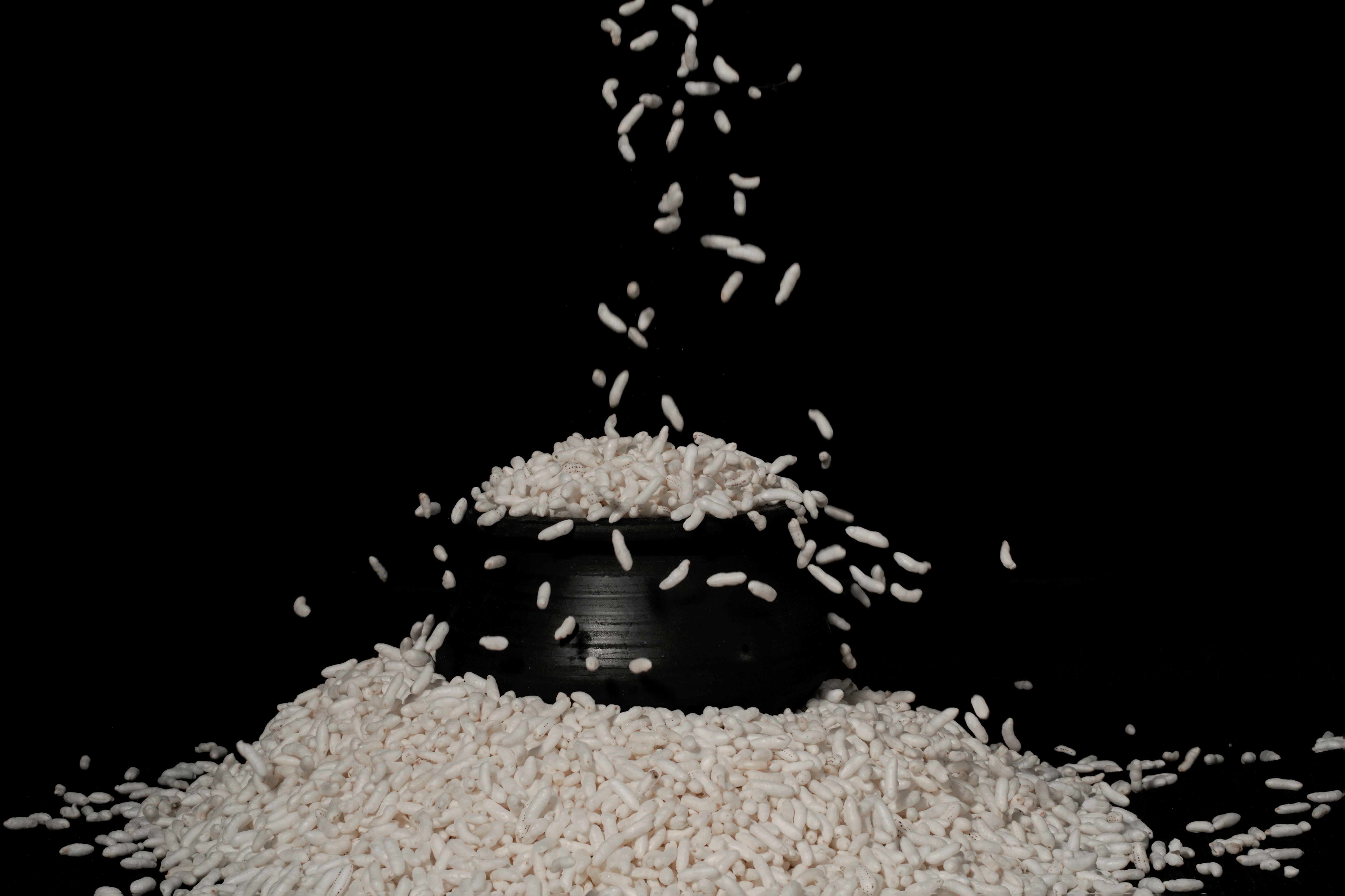 Kolhapuri Bhel chirmura [of intan paddy]